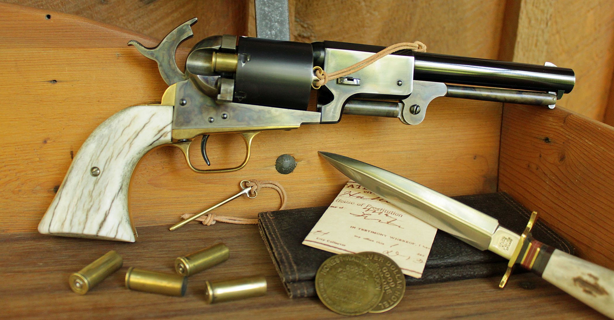 Revolver with Ejector Key