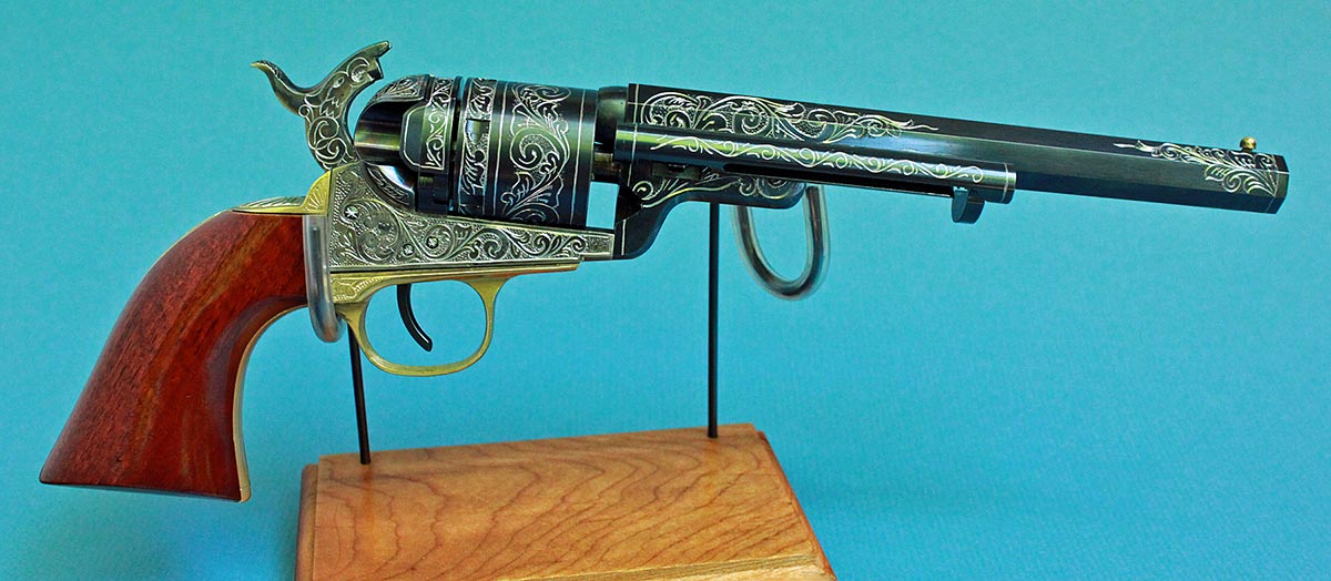 revolver engraving